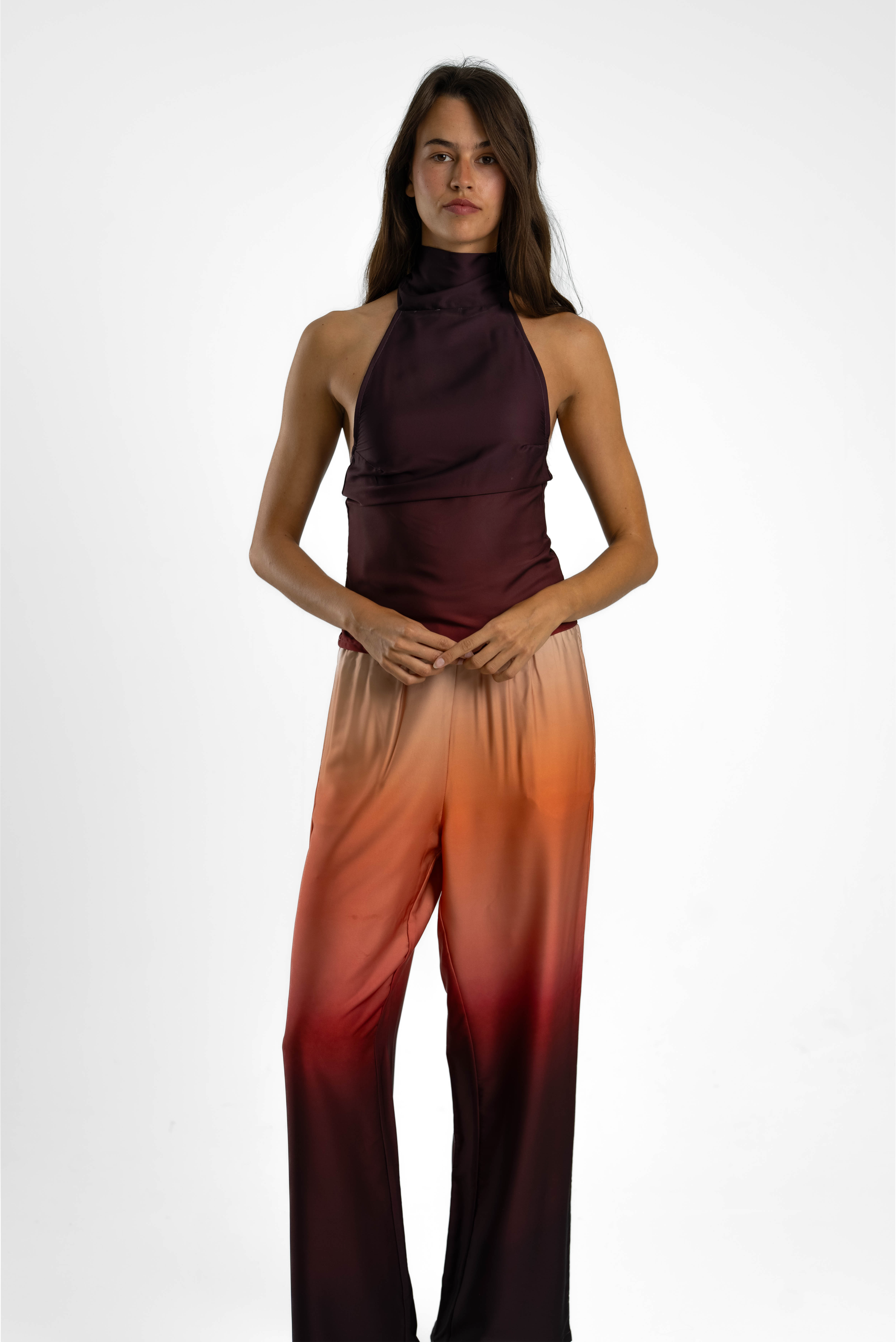 GHUROOB SILK PANTS