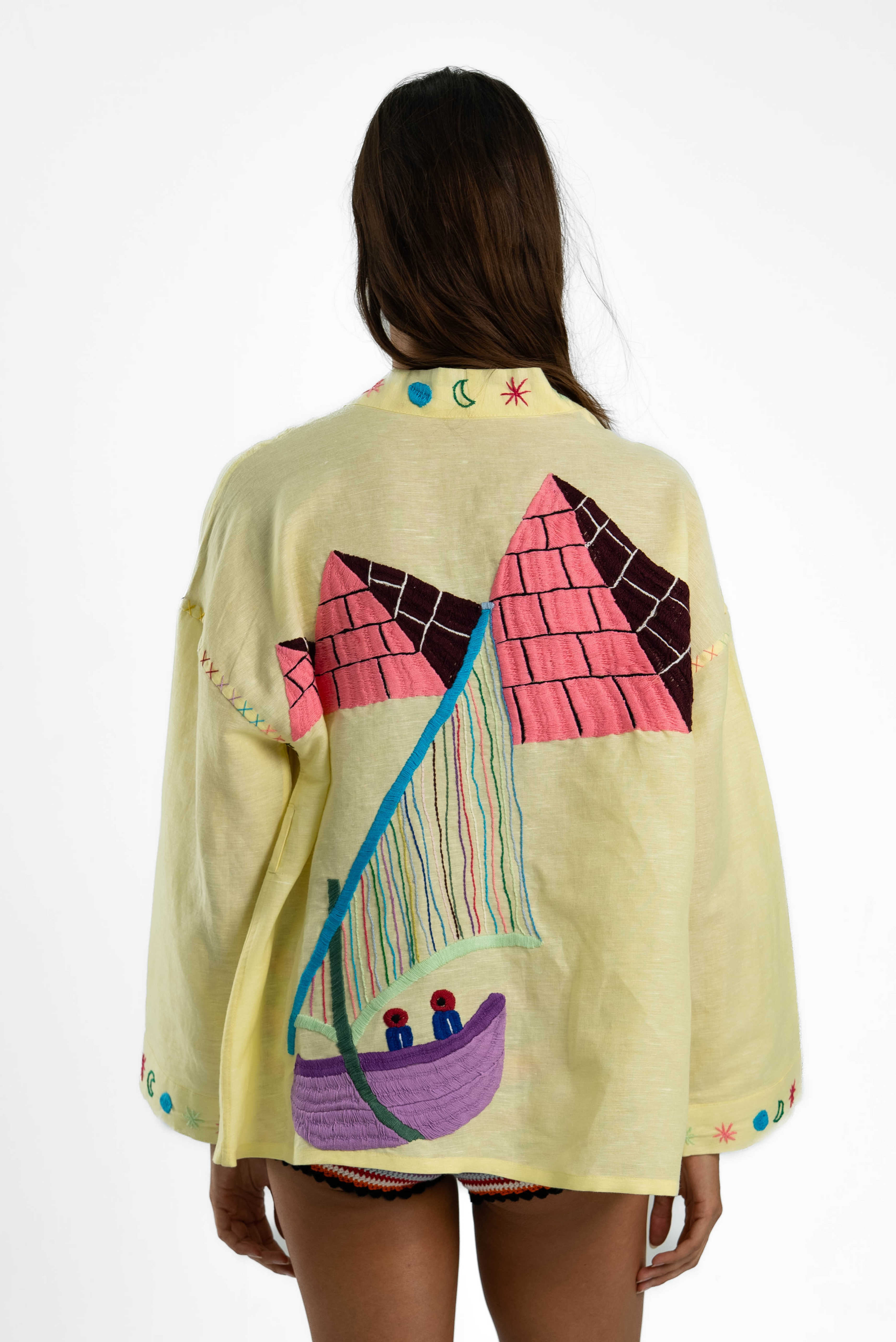 LE NIL LINEN KIMONO