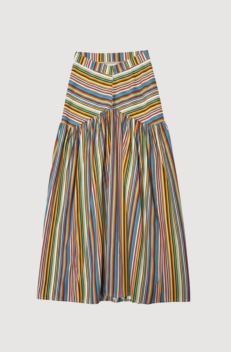 JERBA COTTON POPLIN MAXI SKIRT