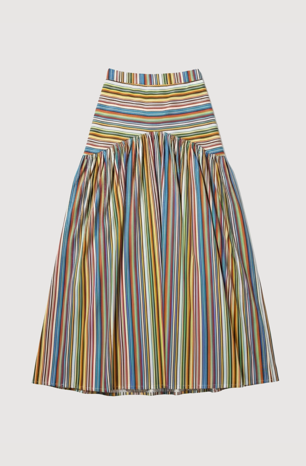 JERBA COTTON POPLIN MAXI SKIRT