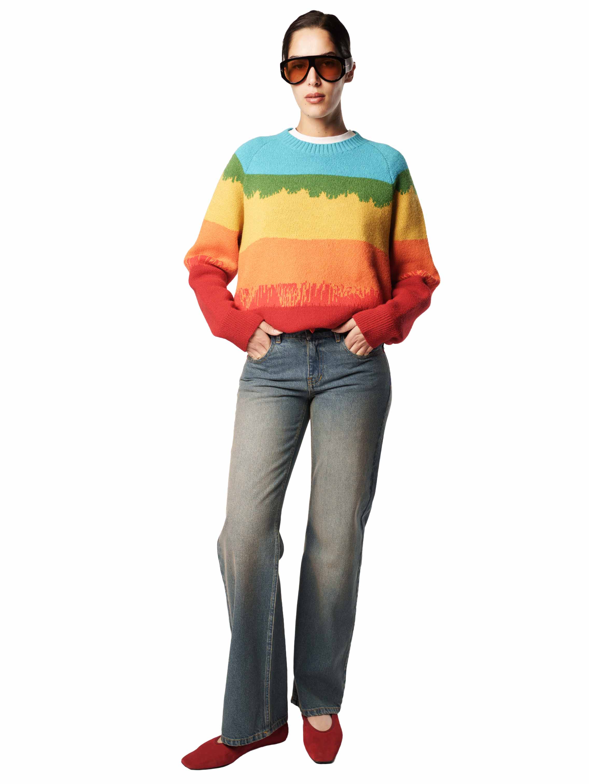 JOIE MOHAIR CREWNECK