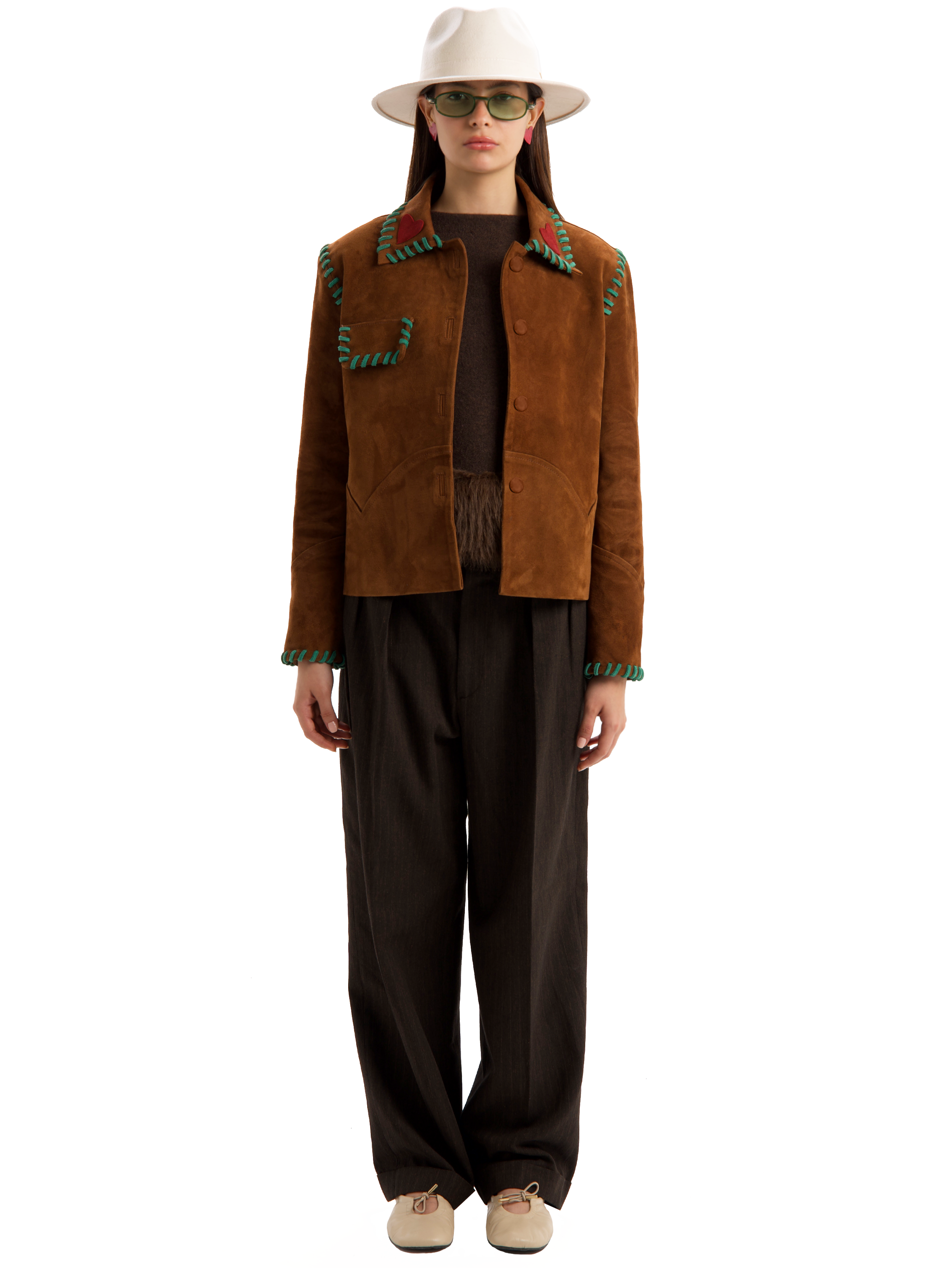 ANO GENUINE SUEDE JACKET