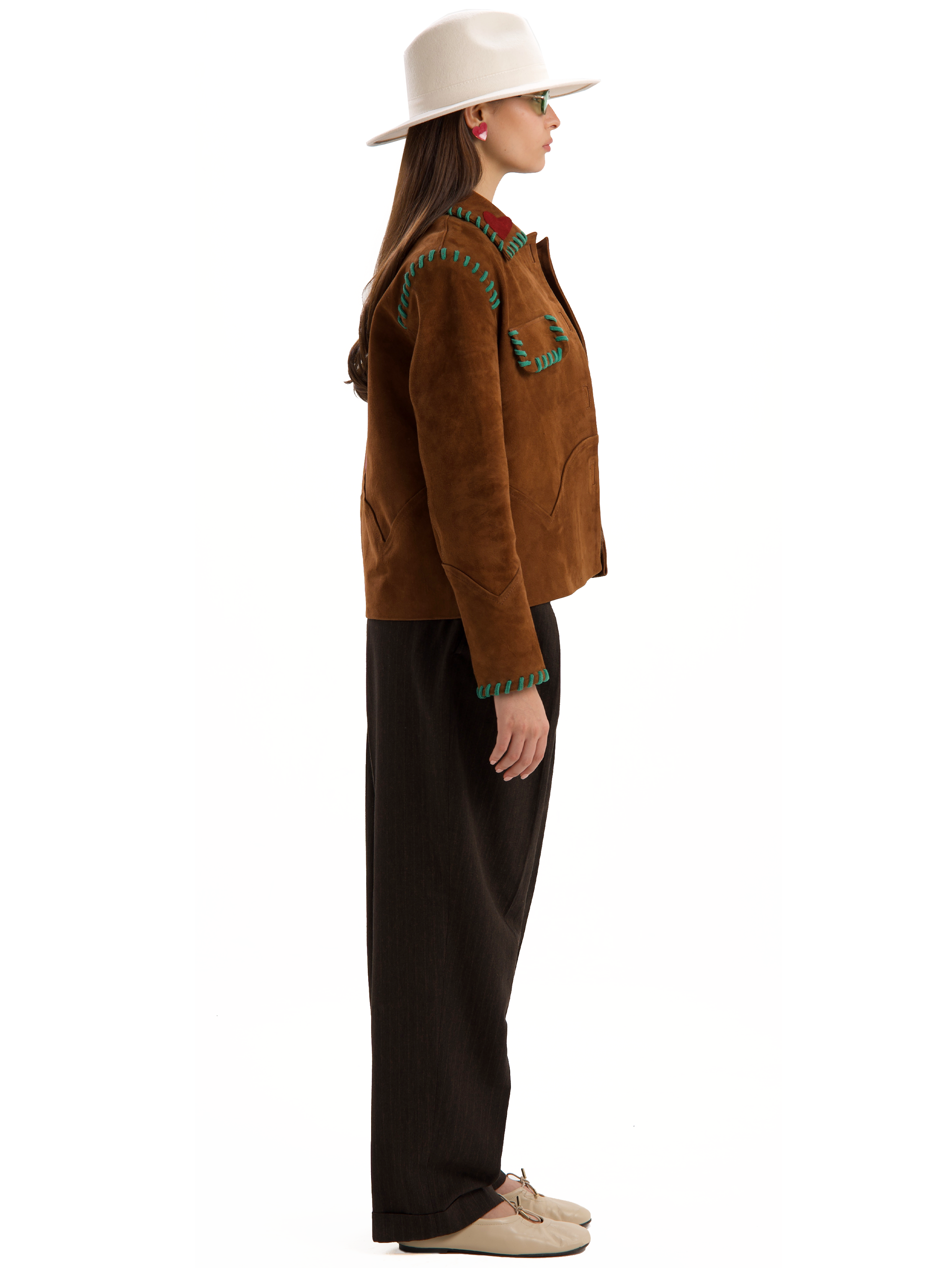 ANO GENUINE SUEDE JACKET