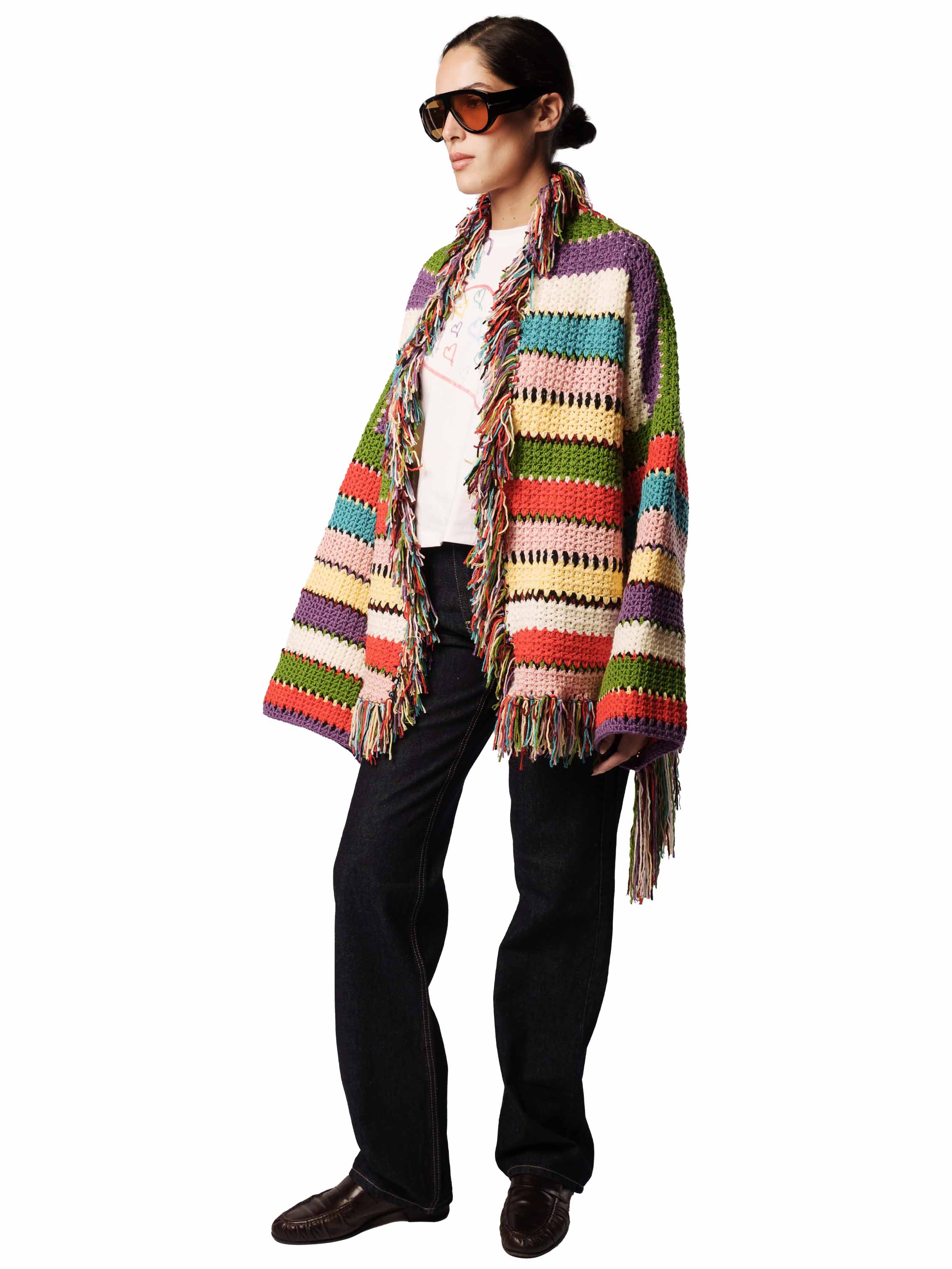 JOIE WOOL KNIT CARDIGAN