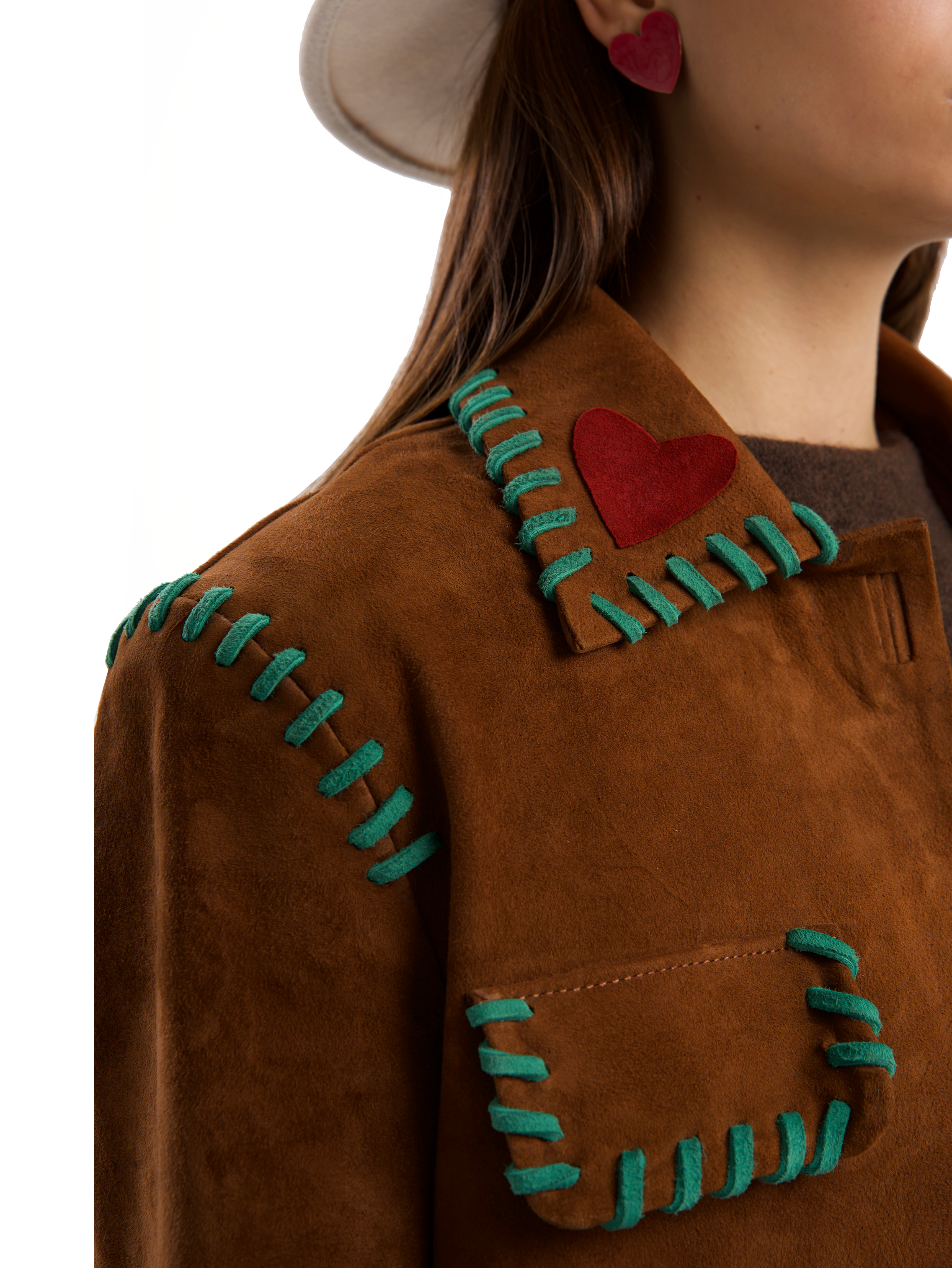 ANO GENUINE SUEDE JACKET