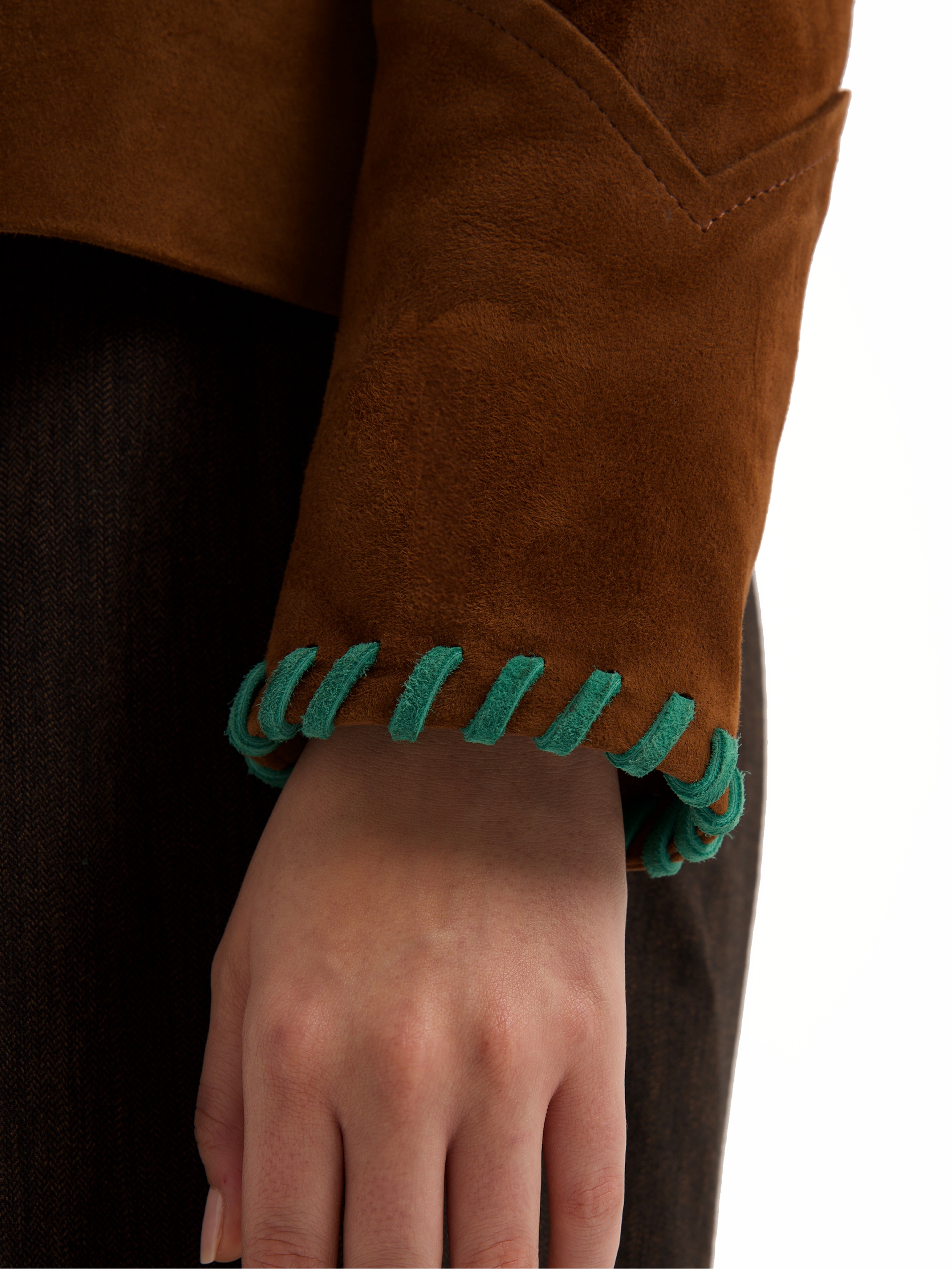 ANO GENUINE SUEDE JACKET