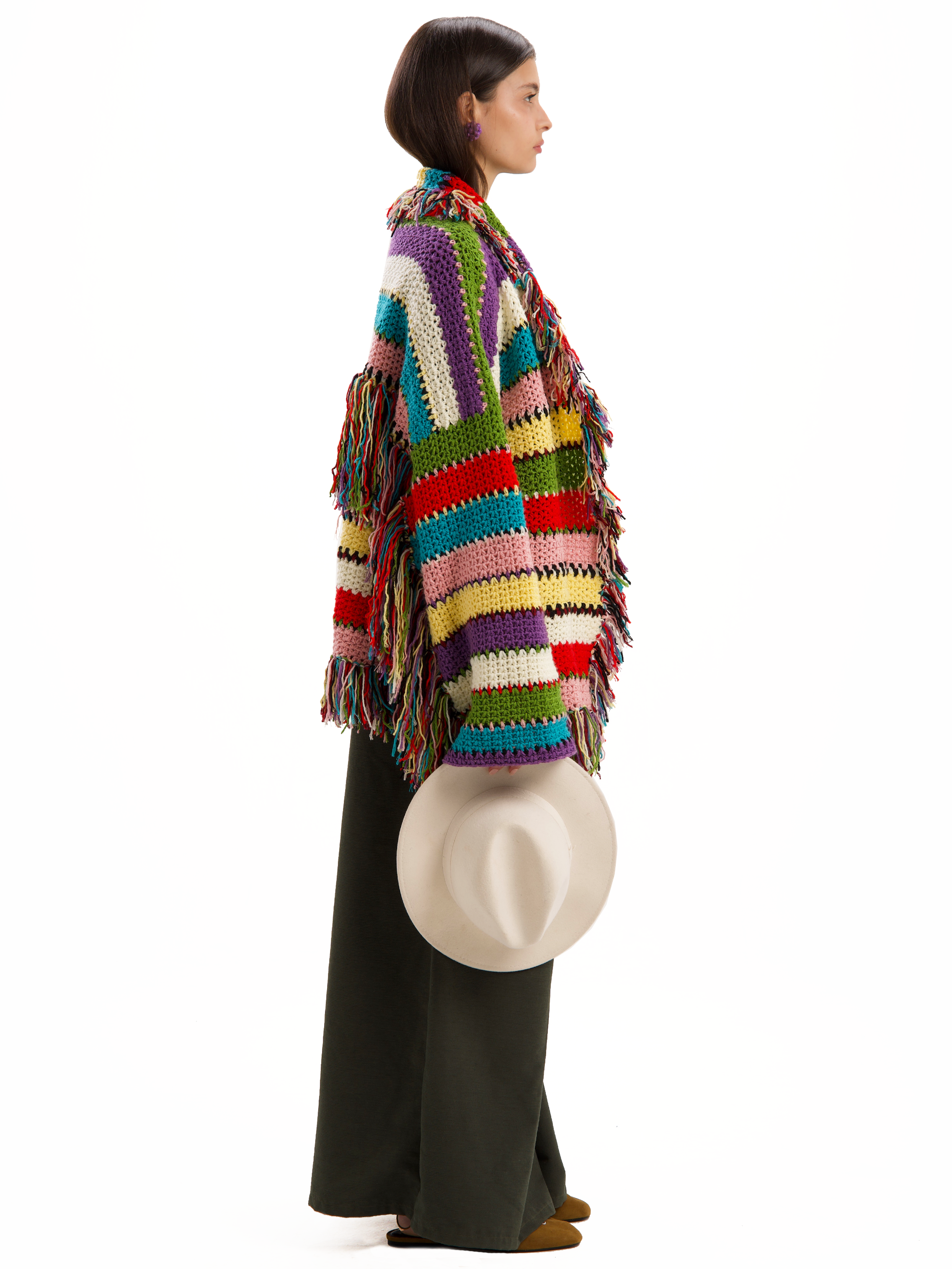 JOIE WOOL KNIT CARDIGAN