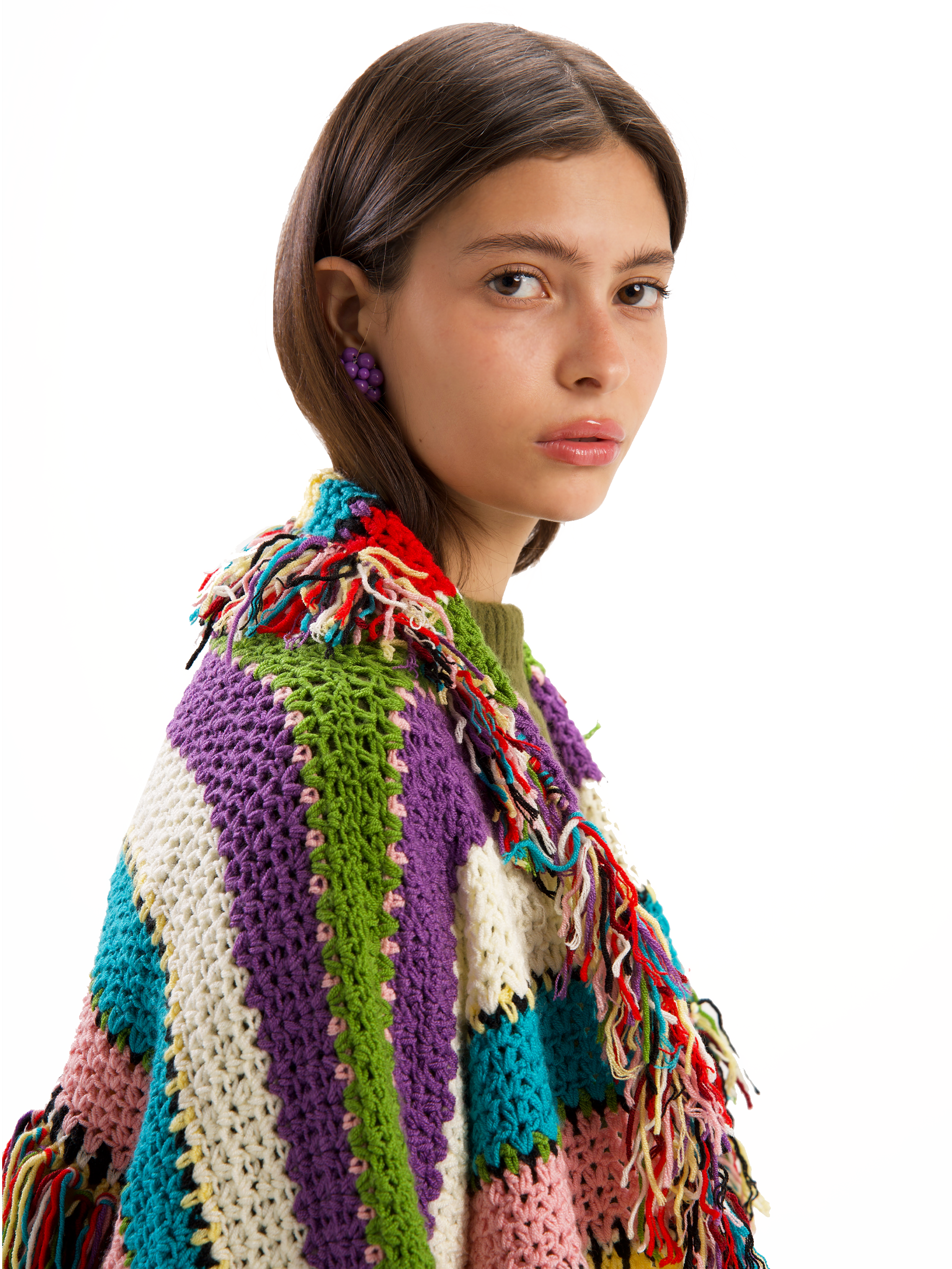 JOIE WOOL KNIT CARDIGAN