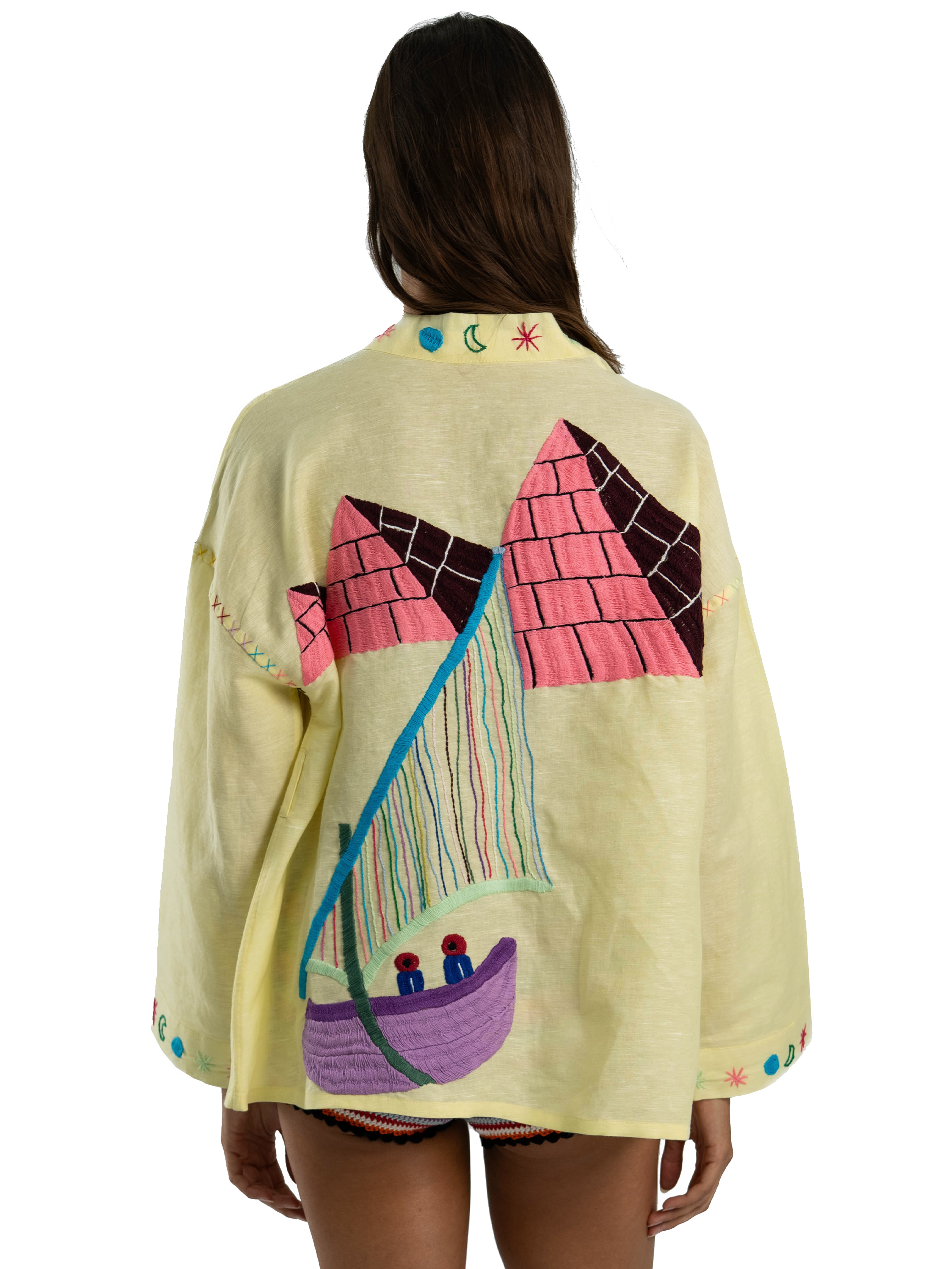 LE NIL LINEN KIMONO