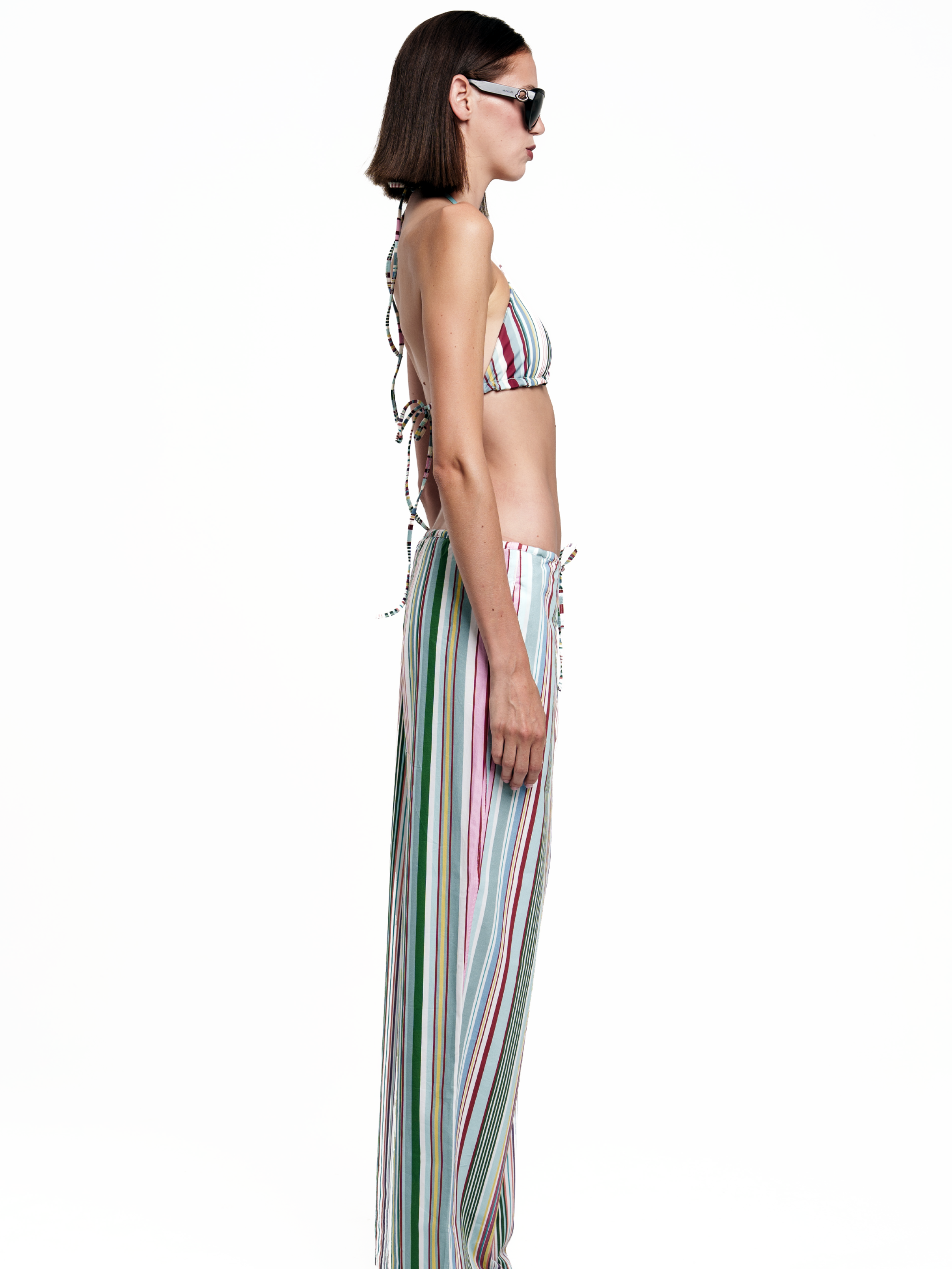 SIDI STRIPE COTTON PANTS