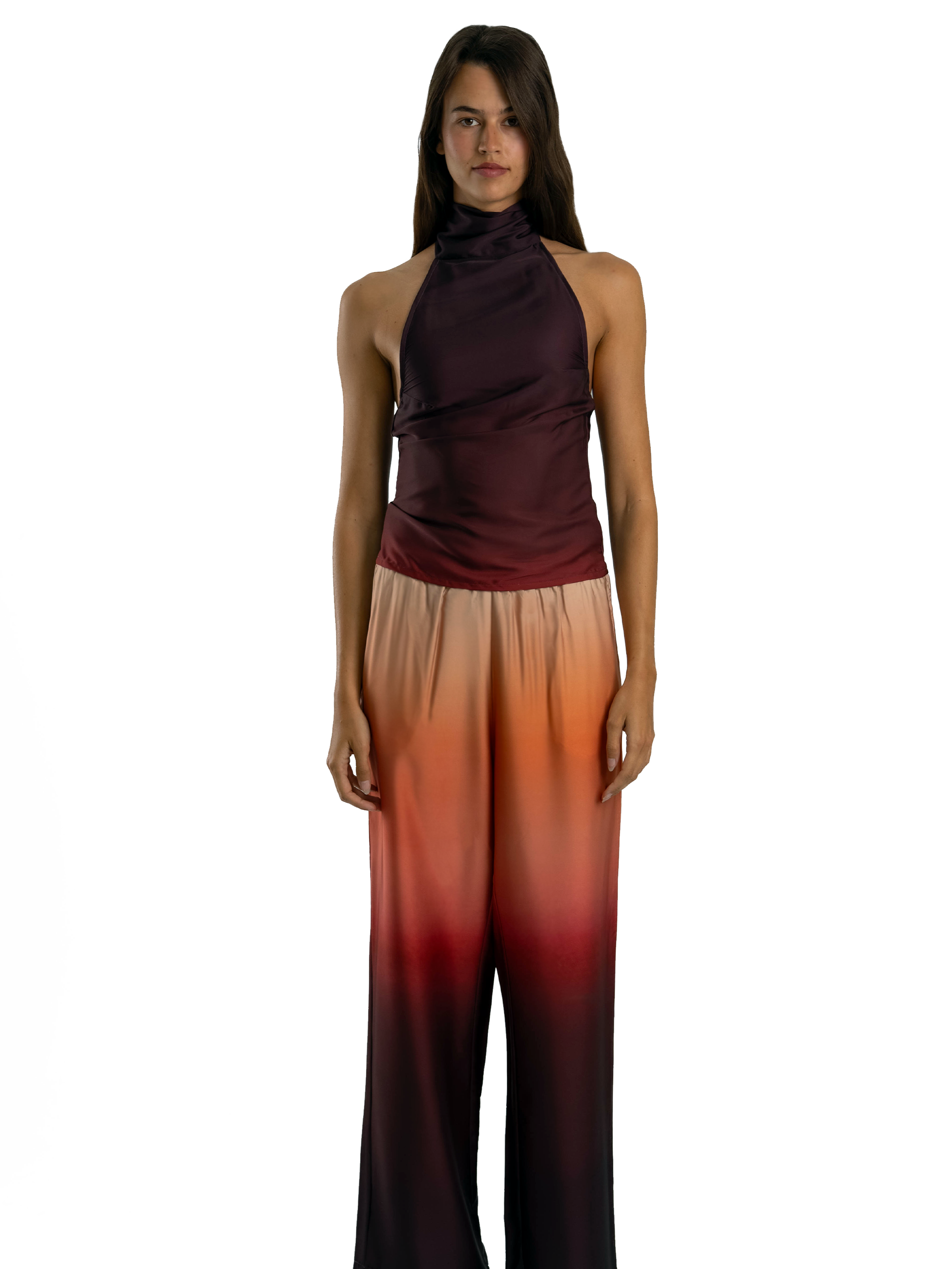 GHUROOB SILK PANTS