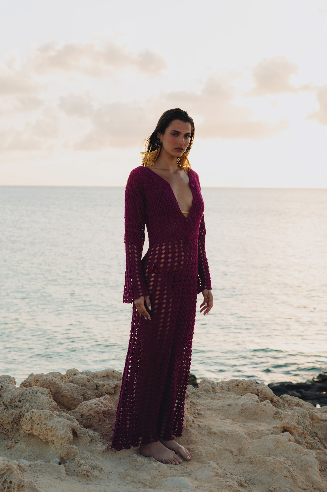 DENIZ CROCHET DRESS