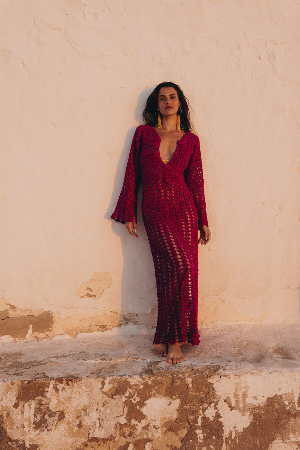 DENIZ CROCHET DRESS