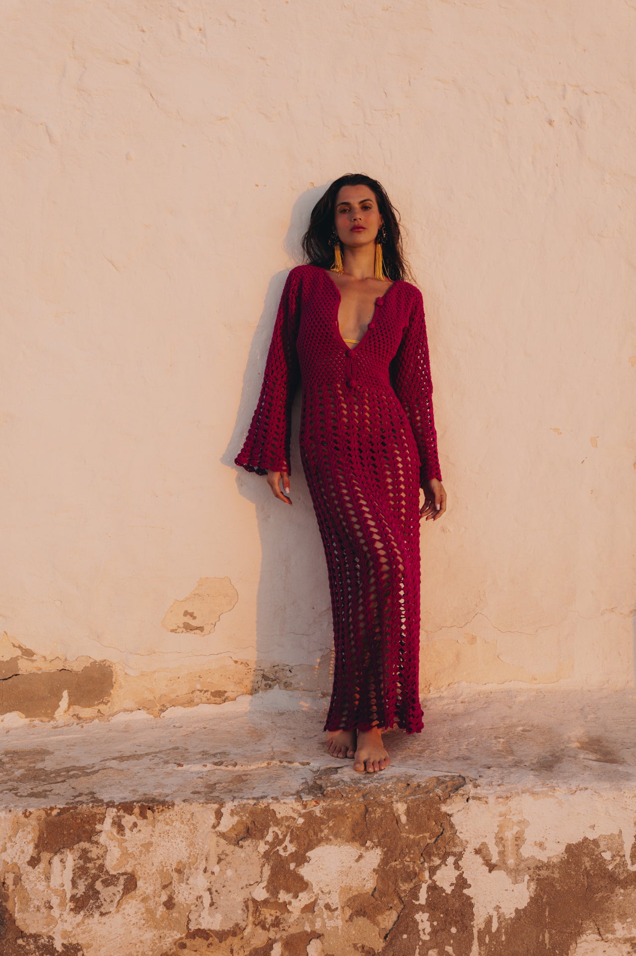 DENIZ CROCHET DRESS
