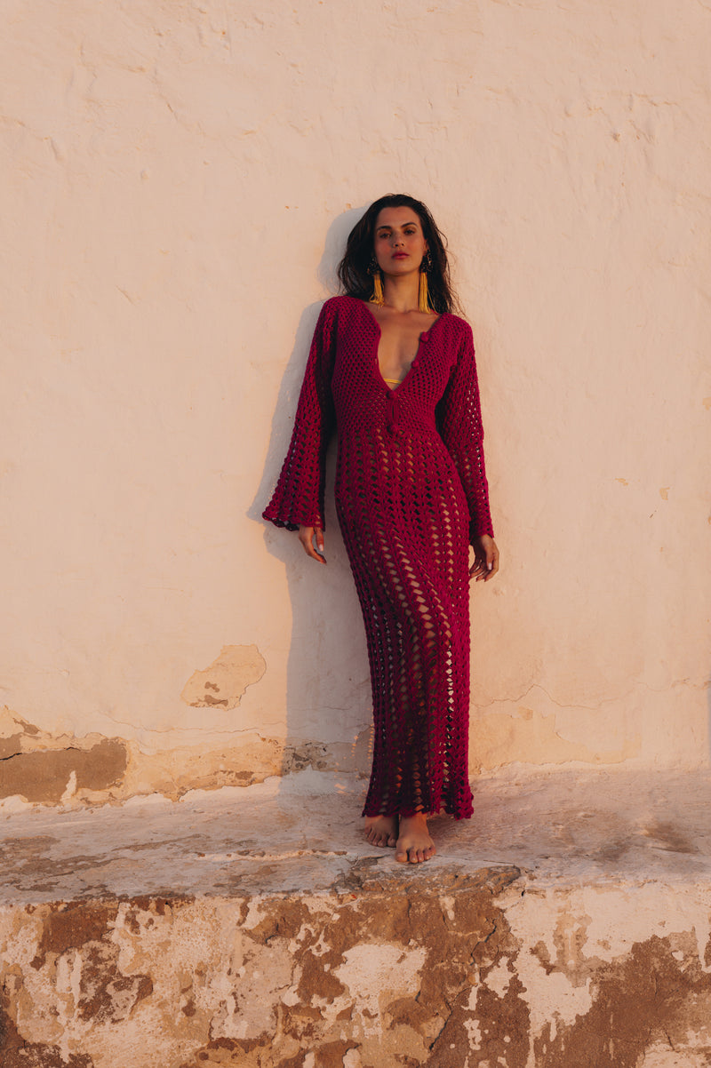 DENIZ CROCHET DRESS