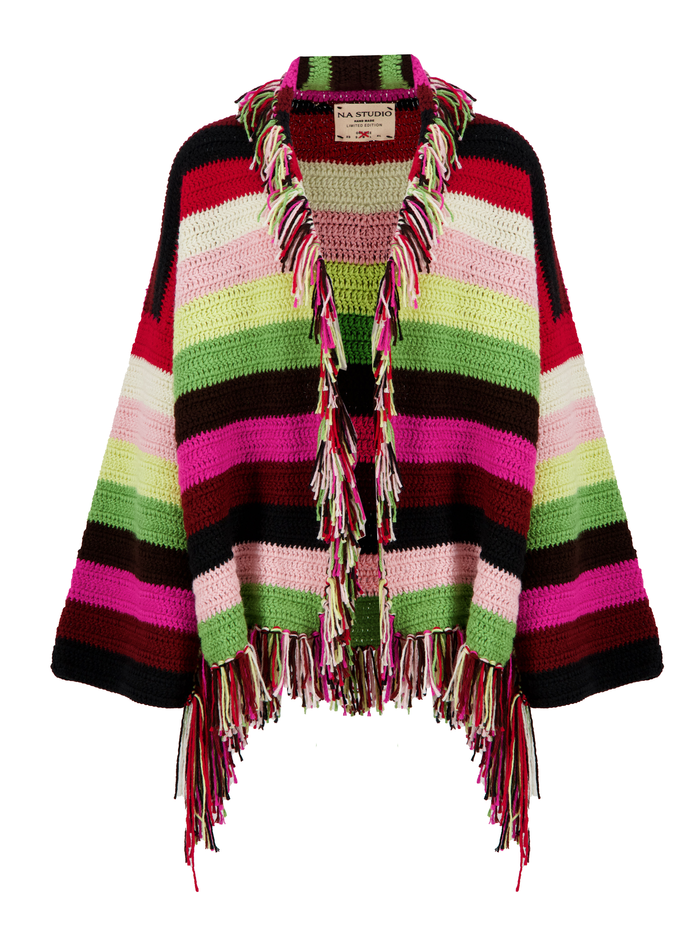 POUSSI WOOL KNIT CARDIGAN